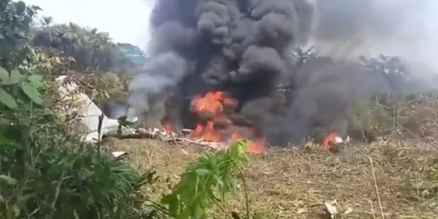 Kolombiya’da 110 Kişiyi Taşıyan Askeri Uçak Düştü